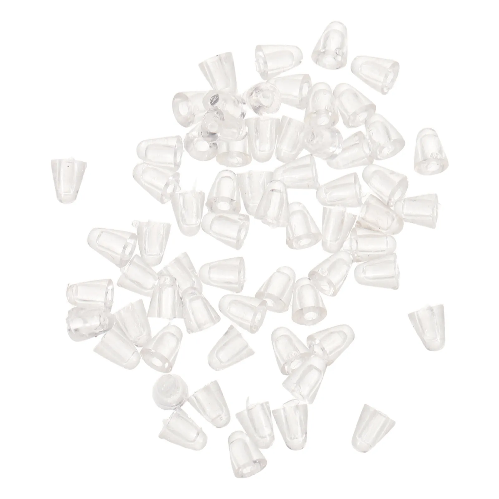1200Pcs Rimless Glasses Accessories Clear Silicone Eyeglass Screw Caps Easy Install Maintenance Repair Rimless Glasses Screw Cap