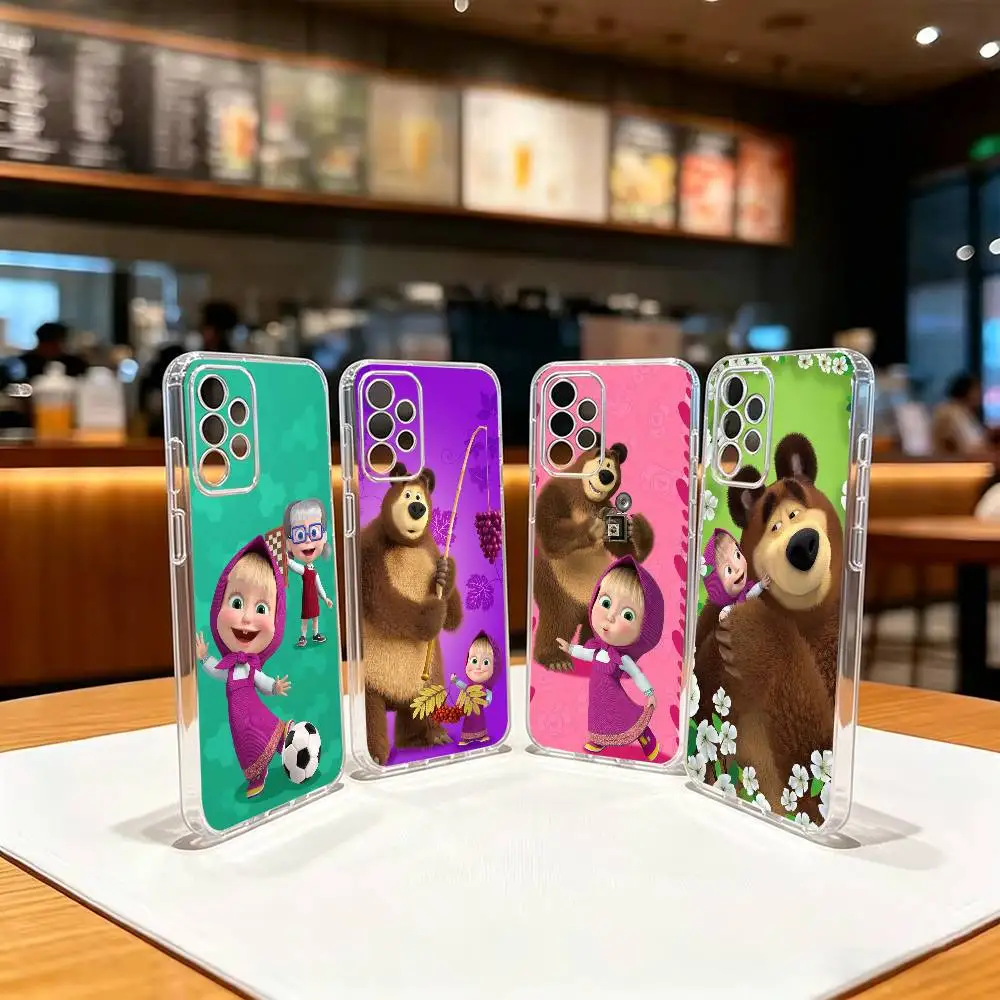 C-Classic Russian Animation  Clear TPU Soft Case Phone Case For Samsung S 25,24,23,22,30,21,10,9,Ultra,Plus,Lite,FE,4,5 G