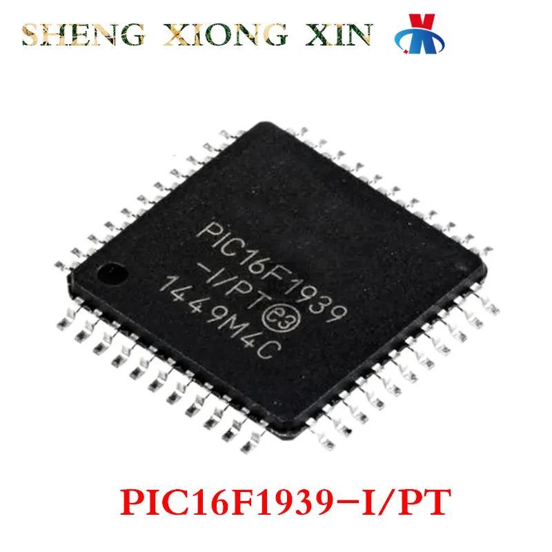 5 stücke/lot 100% neue PIC16F1939-I/pt TQFP-44 8-Bit-Mikrocontroller-mcu pic16f1939 integrierte Schaltung