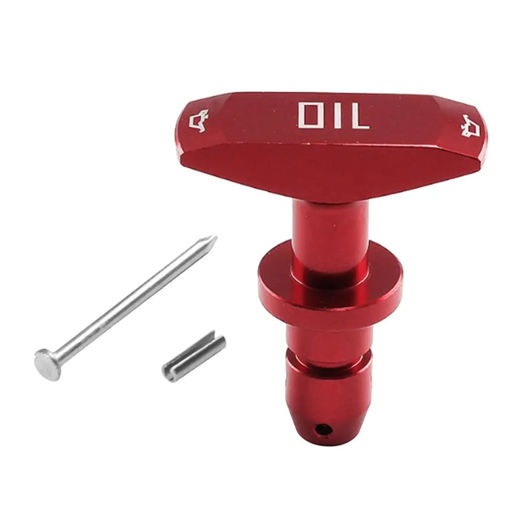 

Aluminum Alloy Oil Dipstick Pull Handle Fits for Ford GT V8 GT500 1999-2011,