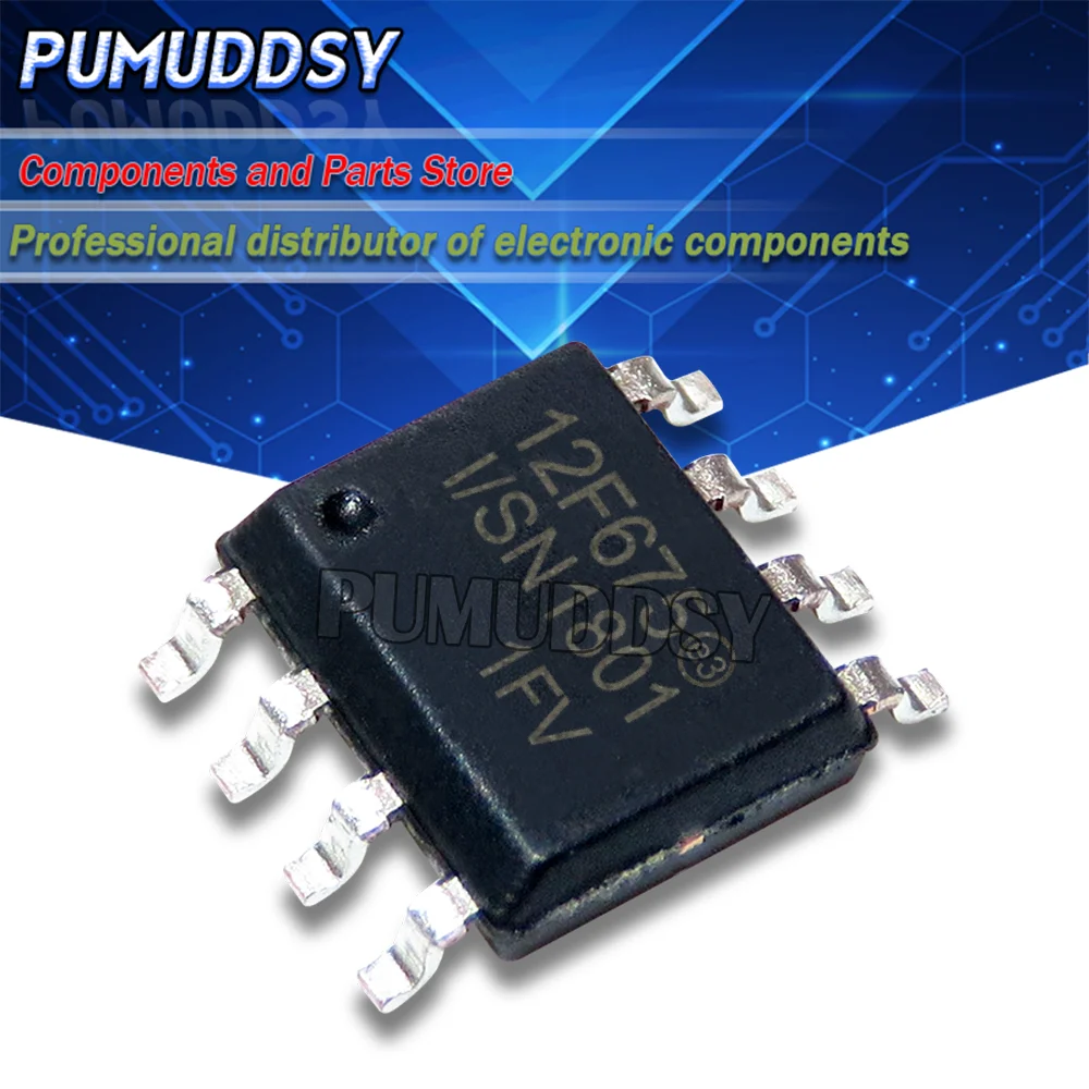 5PCS New PIC12F675-… - image