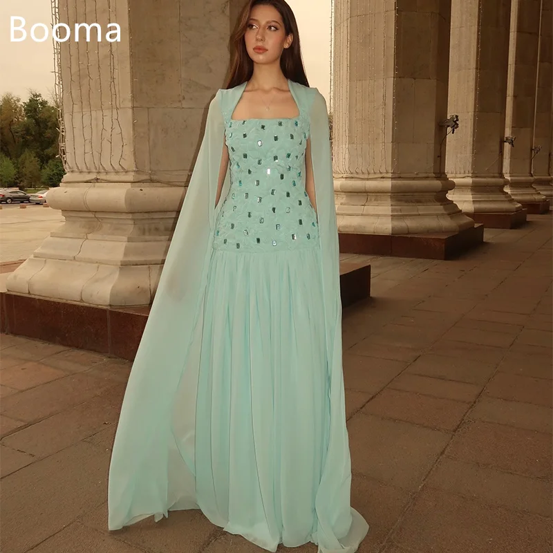 

Booma Shiny Mermaid Simple Evening Dresses Pleat Long Formal Dresses Sleeveless for Women Elegant Prom Gowns Custom Made 2025