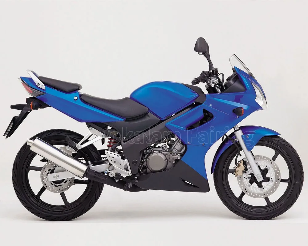 Blue Black Factory Fairing For Honda CBR125R CBR125RR CBR 125R 125RR CBR125 R 2002 2003 2004 2005 2006 Fairing