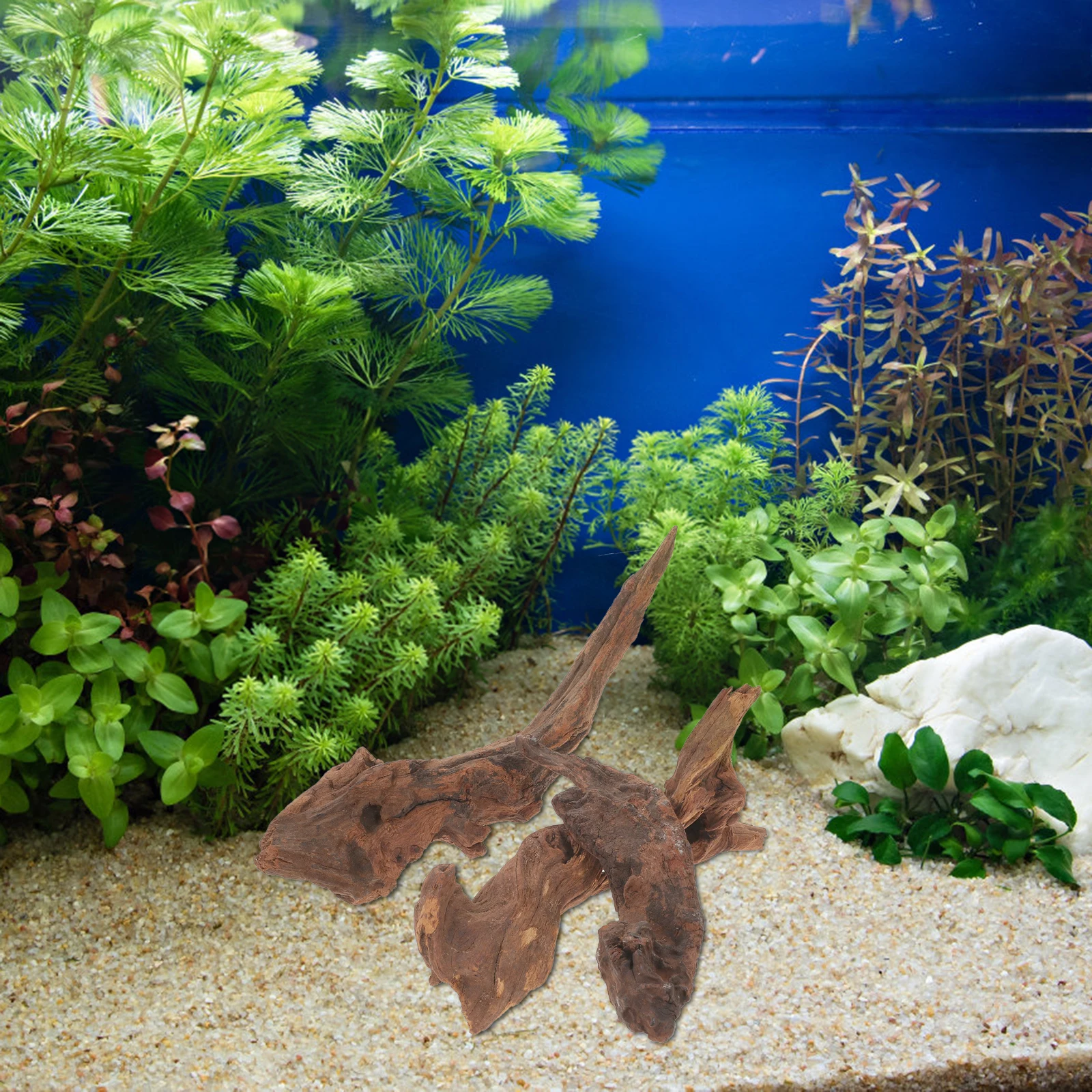

3Pcs Submerged Wood Decor Artificial Fish Tank Home naments Simulated Stump L scape Freshwater Saltwater Aquarium