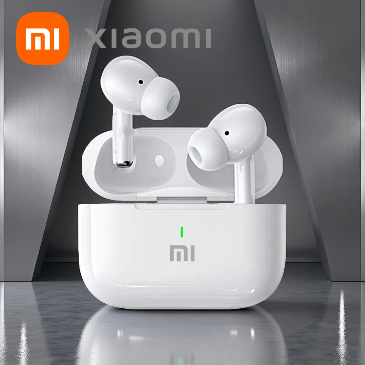 Original Xiaomi Wireless Bluetooth Headset In-Ear Extra Bass Ohrhörer HiFI Stereo Spiel Sport Kopfhörer Touch Control mit Mikrofon