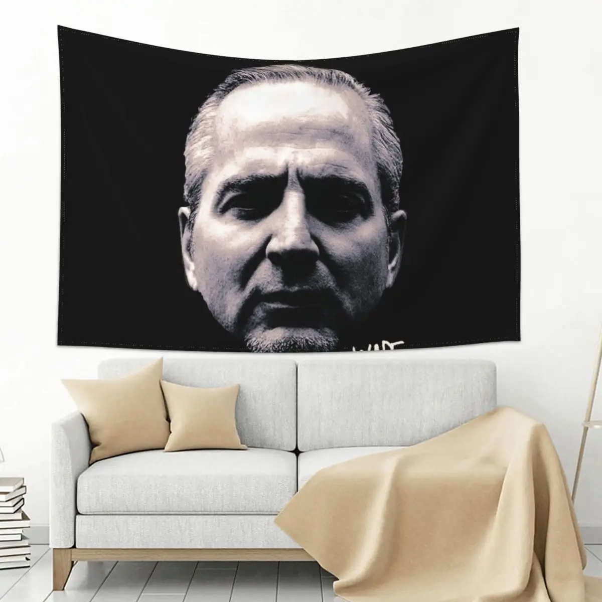 

Wade Hate Face Tapestry Art Mural Room Decoration Accessories Room Aesthetic Decor Home Decoration Tapestry