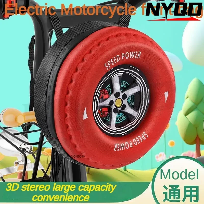 Rear Mounted Scooter Storage Bag, Hanging Bag Electric Vehicle Front Mounted Personalized Hard Shell Bag Motorcycle Bag