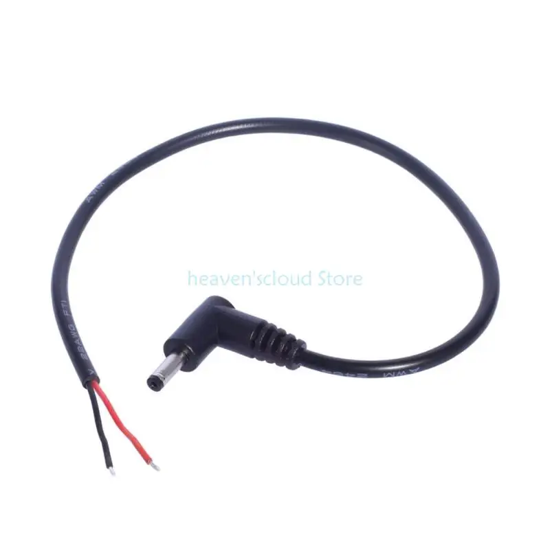 y88b الزاوية اليمنى 3.5x1.35mm الذكور سدادة سلك طاقة مرنة 3.5mmmx1.35mm موصل شحن الذكور لملحقات الكاميرا