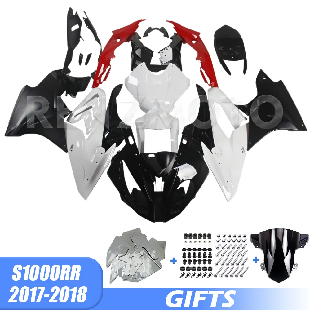 For BMW S1000RR 2017-2018 Fairing Motorcycle Set Body Kit decoration Plastic Guard Plate Accessories Shell Injection B1017-4