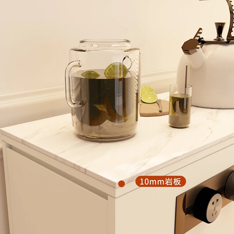 Small island single cabinet small size narrow edge island table integrated kitchen movable separate guide table sideboard