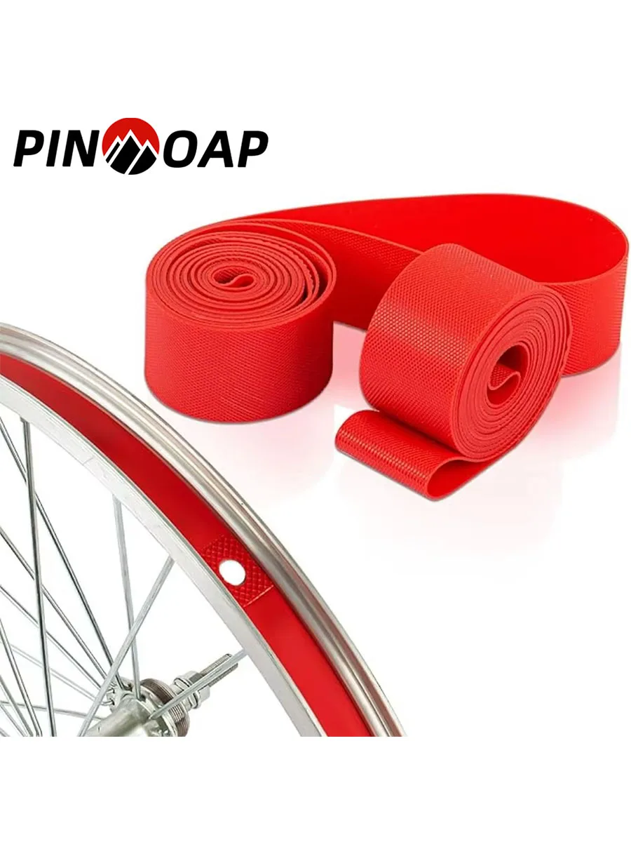 AliExpress pinmoap 1/2/10 Pairs PVC Anti-Puncture Tape Bicycle Inner Tube Pad Rim Liner MTB Road Bike Tire Liner 24/26/29/700c Inch Bicycle Tyre