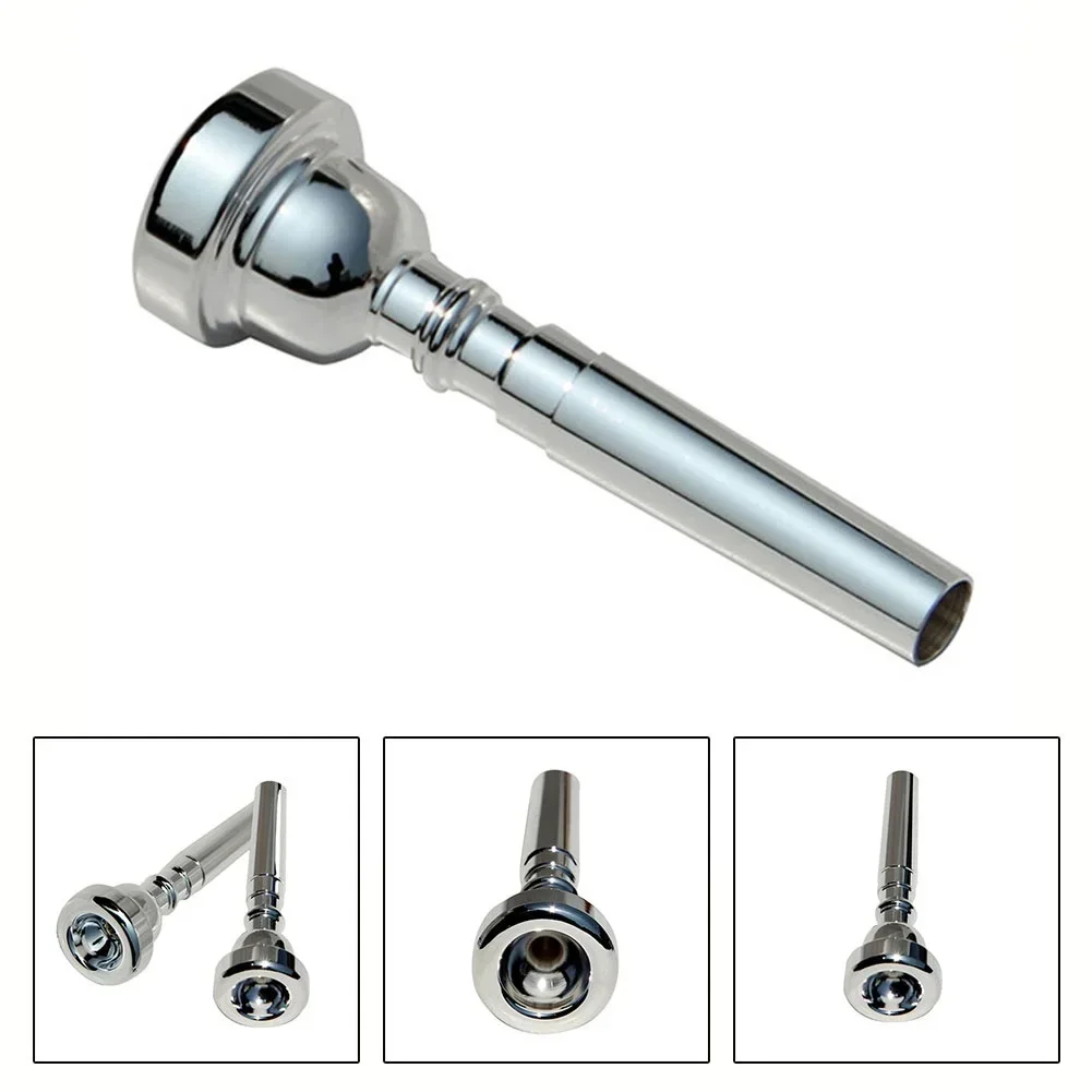 Professional Trumpet Mouthpiece 7C 5C 3C 1.5C 1C Replacement Copper Mouthpieces Portable Trumpet Instrument Parts