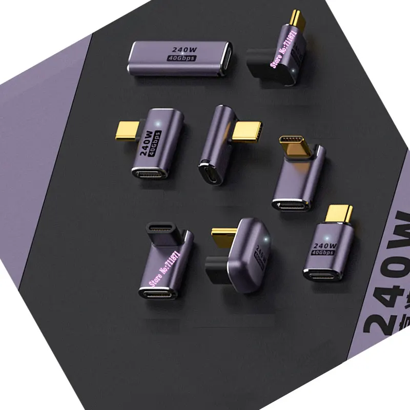 8K Type-C Male Fema…