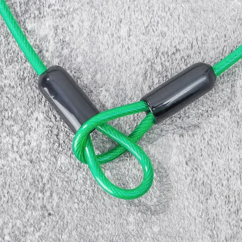 Imagen 2 del producto Cable de bloqueo de bicicleta de 0,5/1/2 metros, candado de Cable de acero fuerte para bicicleta de montaña y carretera, cuerda de bloqueo antirrobo, accesorios de seguridad para bicicleta