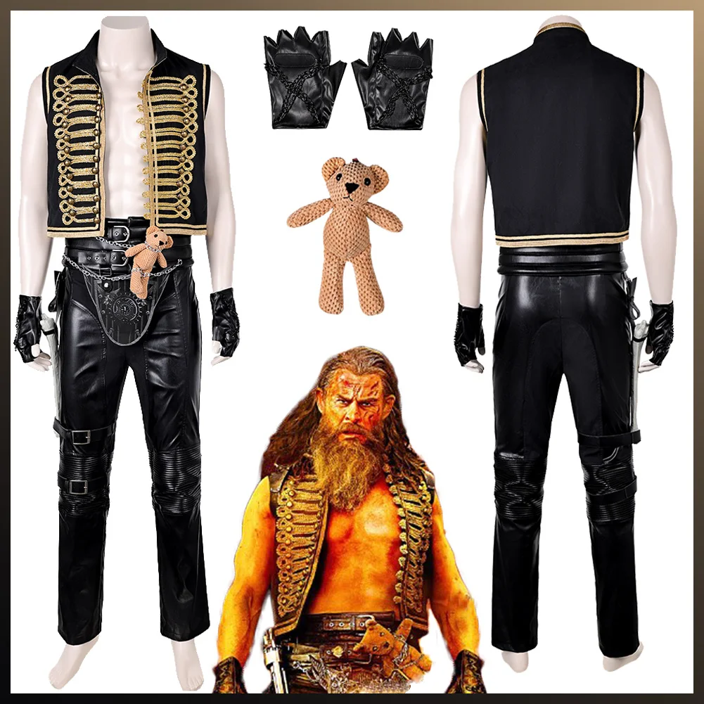 Wholesale Dementus Cosplay Role Play Suits 2024 Movie Max Cosplay Mad Costume Adult Men Roleplay Outfits Fantasy Party Clothes