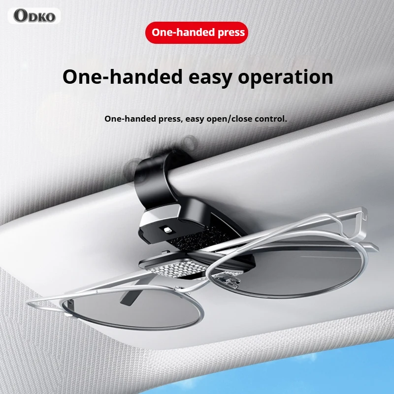 حامل نظارات مثبت على السيارة متعدد الوظائف مشبك تخزين لوح ظلة لـ Maxus T60 D60 D90 2022 D20 T70 T90 G10 G20 G50