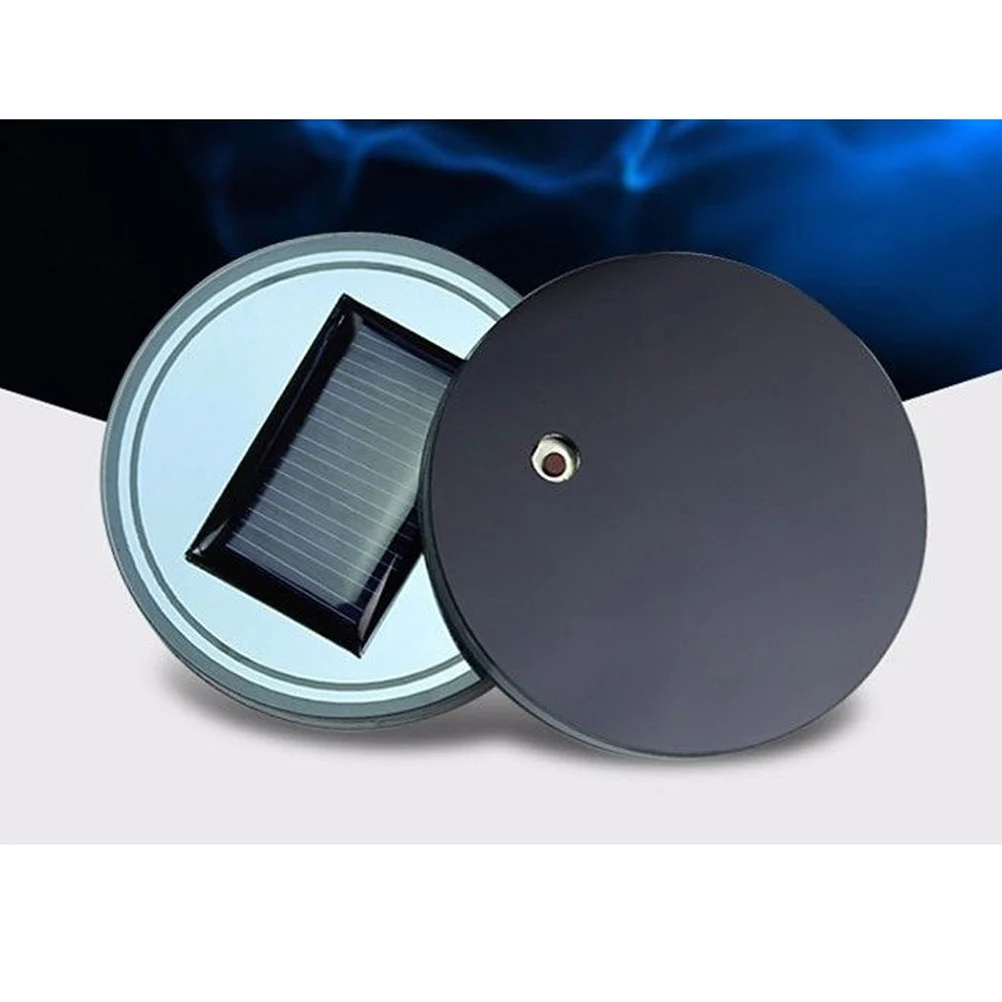 

Solar Cup Mat Coaster Anti-Slip Waterproof Acrylic Solar LED Light Car Cup Holder Interior Atmosphere Decoration