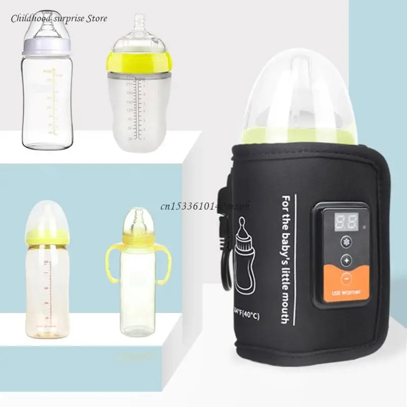 Travel Bottle Warmer Baby Bottle USB Baby Portable Bottle Warm Heater Travel Cup Dropship