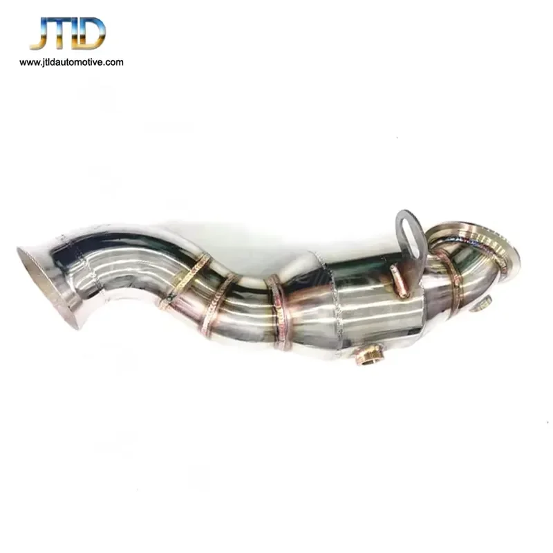 High performance 304 stainless steel exhaust downpipe for Benz w205 c200