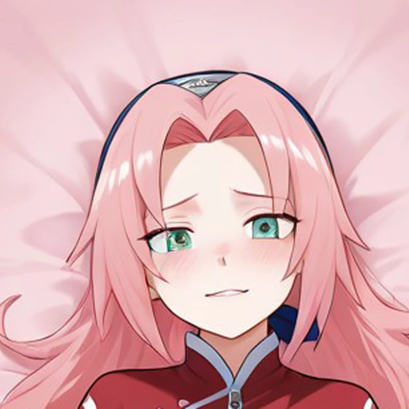 Dakimakura Anime Sakura Haruno Pillow Case Double-sided Print Of Life-size Body Pillowcase Gifts Cushion Cover