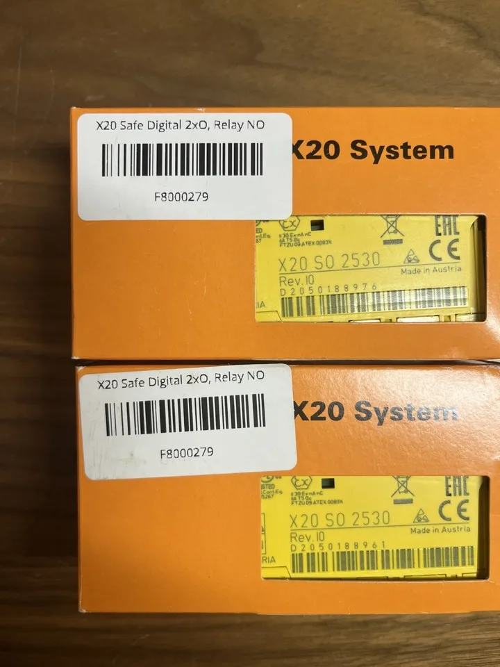 

1 Pcs B&R X20SO2530 Safety Output Module - Open Box (New)