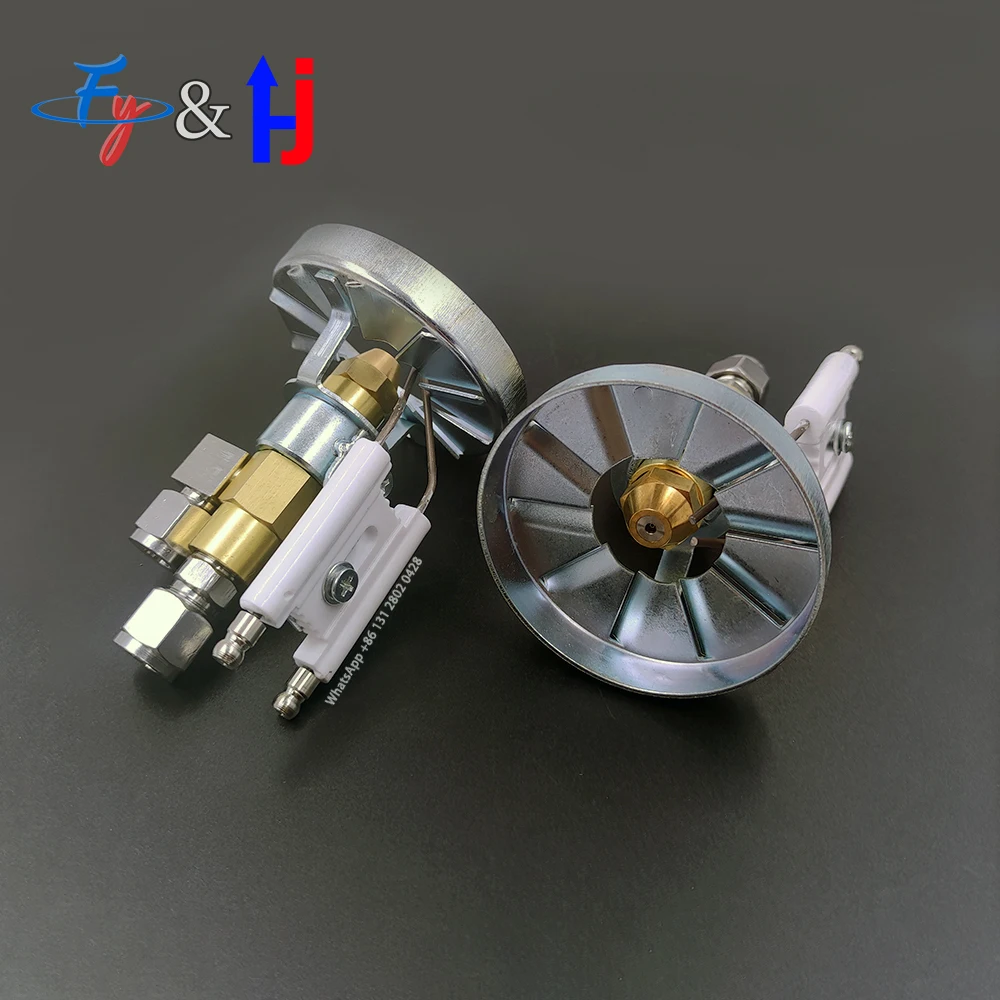 Waste Oil Burner Nozzle, Siphon Full Cone, Oil Fuel Nozzle, Air Atomizing Sprayer, Diesel Heavy Oil Nozzle, Burner Accessories