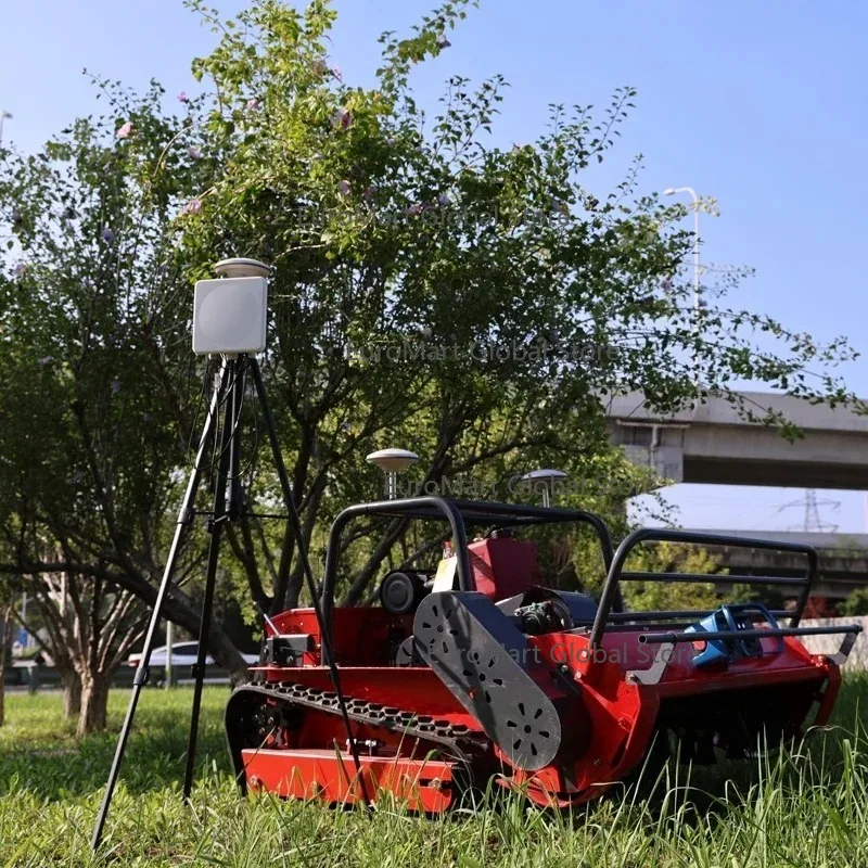 

Customized Engine Remote-Controlled Cordless flail Mower DIY Industrial Grade Flail Mower with gps