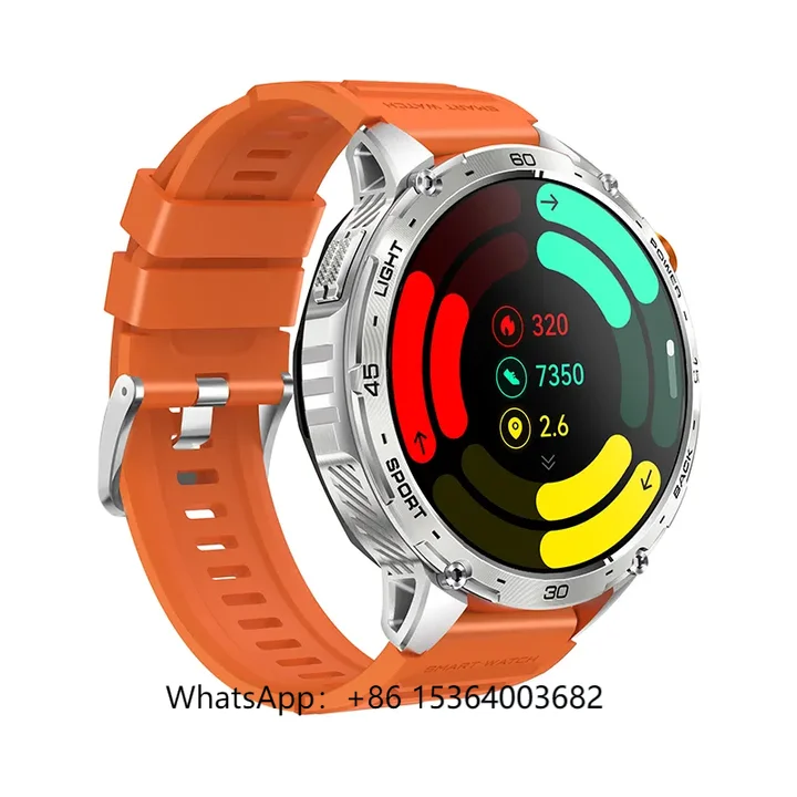

Smart Watch K69 1.75" AMOLED 730Mah Fitness Tracker Blood Oxygen Monitor Outdoor Smartwatch