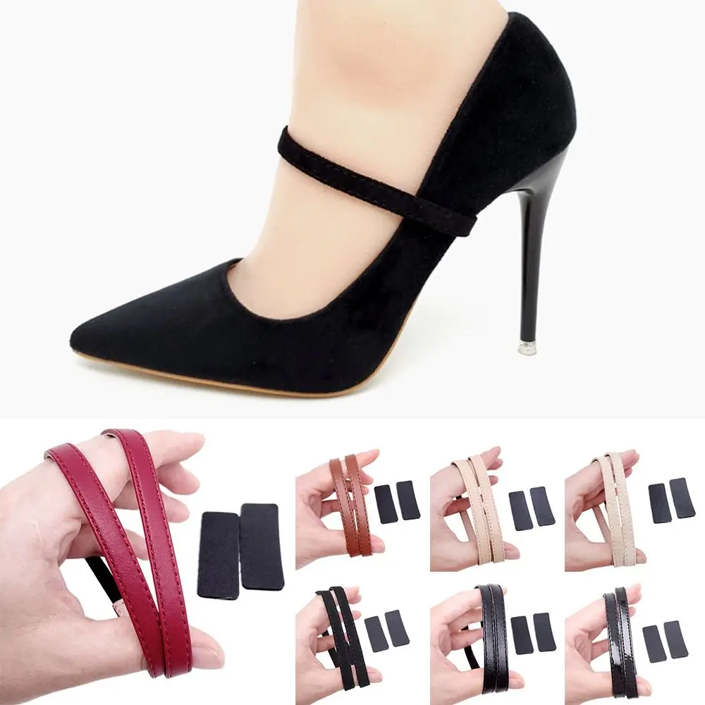 Adjustable Detachable Leather Fixed Shoes Strap For Woman Shoelaces for High Heels