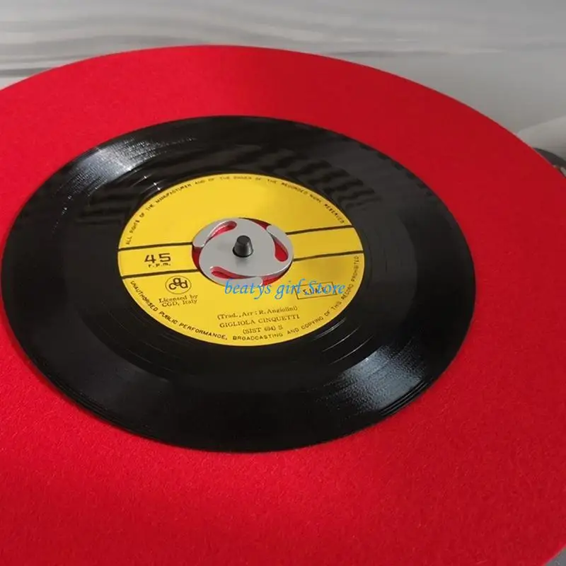 

C7AB Easy To Use 45RPM Recorder Adapter For 7Inch Recorder Enhances Sound