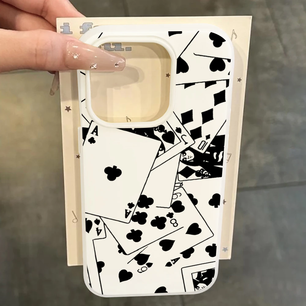 Für Xiaomi Redmi Note 10 14 13 12 Pro Plus 5G 11 Hülle Spielkarten-Design INS Bonbonfarben Hüllen Für Redmi 12 13C 14C Stoßfeste Abdeckung – Detail 4
