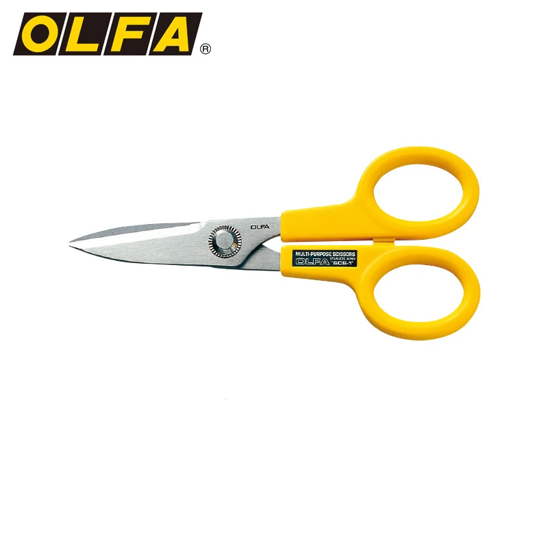 OLFA SCS-1 Multi-purpose Stainless S-type Scissors  Made In Japan