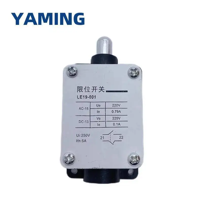 Interruptor de límite de 2 piezas, interruptores de carrera de elevador de LX19-001, 1NO 1NC, adecuado para equipos mecánicos de 500V/5A
