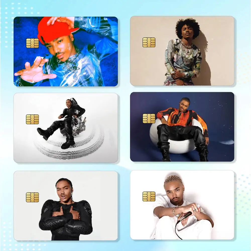 Singer J-josh Levi HYDRAULIC Matte Card Stickers For Credit Cards Debit Cards And Transit Cards 4Pcs