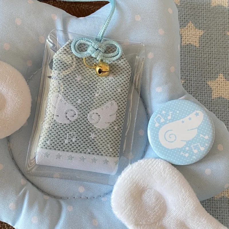 Creative Design Retro Japanese Key Strap Charm for Girls Music Notes Wings Kawaii Key Holder Pendant for Scrapbook Kids Gift