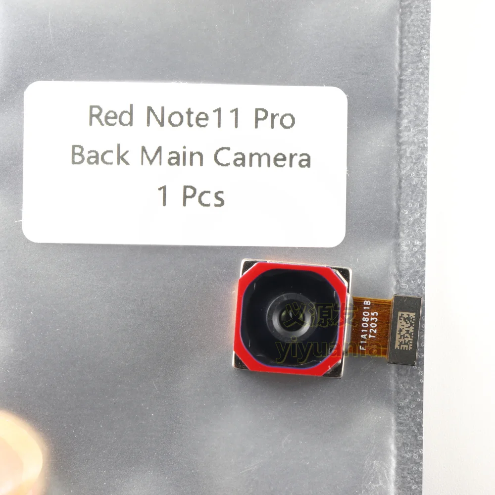وحدة الكاميرا الرئيسية الخلفية لـ Redmi Note 11 Pro ، منظر خلفي كبير ، كابل مرن ، نهاية رمز ، إصدار عالمي ، 4G ، F1A10801B #6