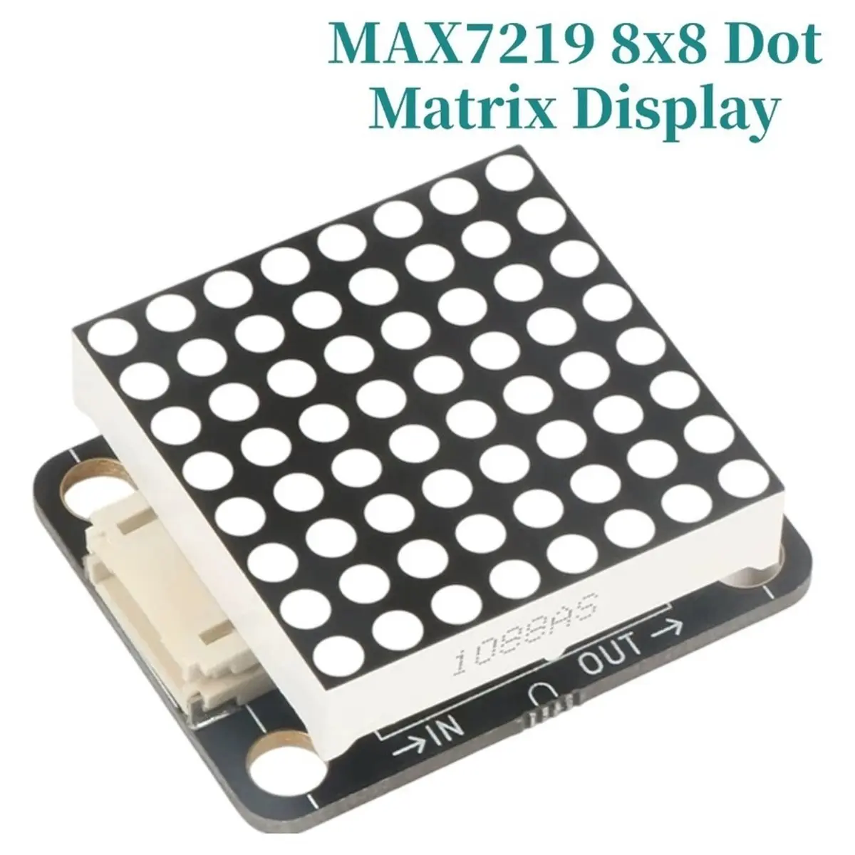 8x8 LED Dot Matrix Display Module SPI 3.3V 5V Anti-Reverse PH2.0 for