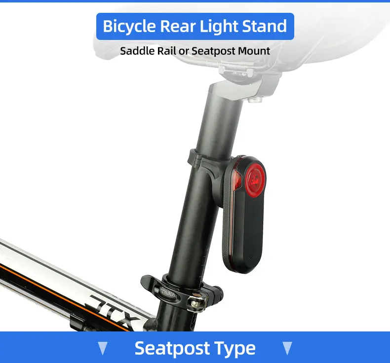 Rücklicht-Ständerhalterung, Sattelstützenhalterung, Varia-Radar-Lampenfassung für Garmin RTL510 515 500 Bryton R300L Magene L508 MTB-Teile – Detail 1
