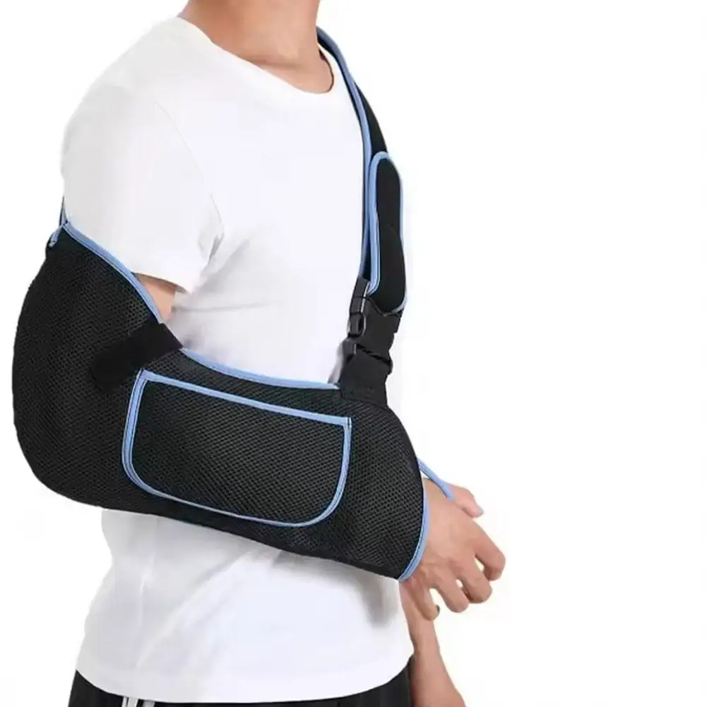 

Breathable Arm Sling for Adults Adjustable Universal Shoulder Support Strap Lightweight Comfortable for Daily Arm Comfort Use