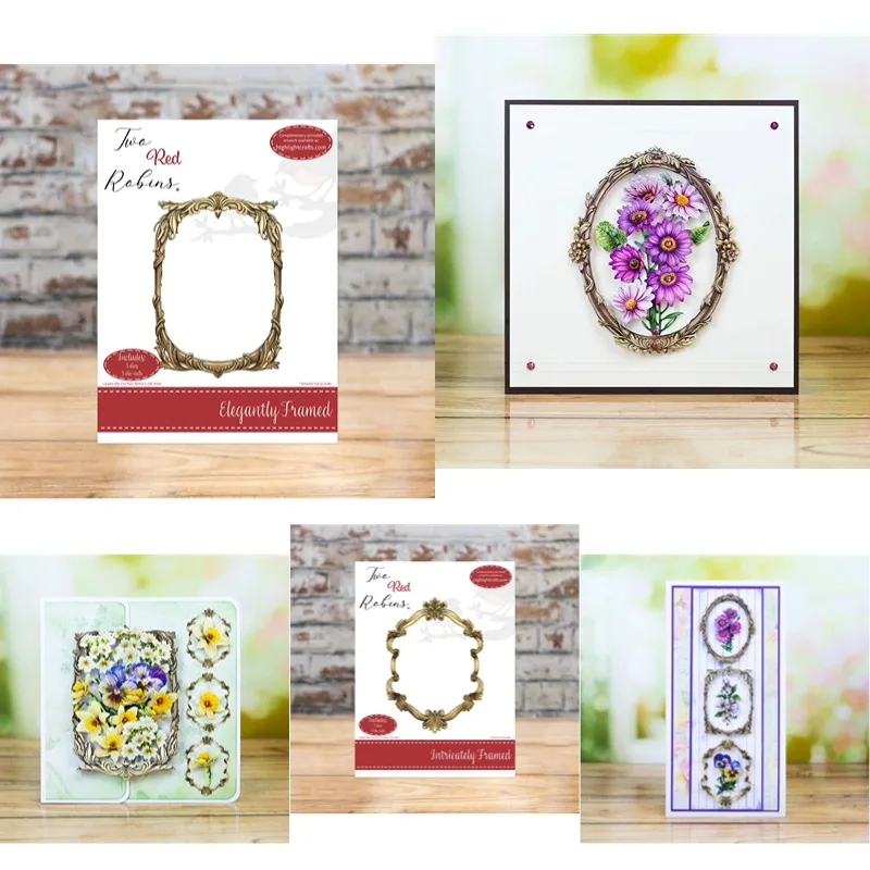 Intricately Framed Ornately metal die cutting 2025 new DIY die molds scrap booking paper making cuts crafts big die handmade