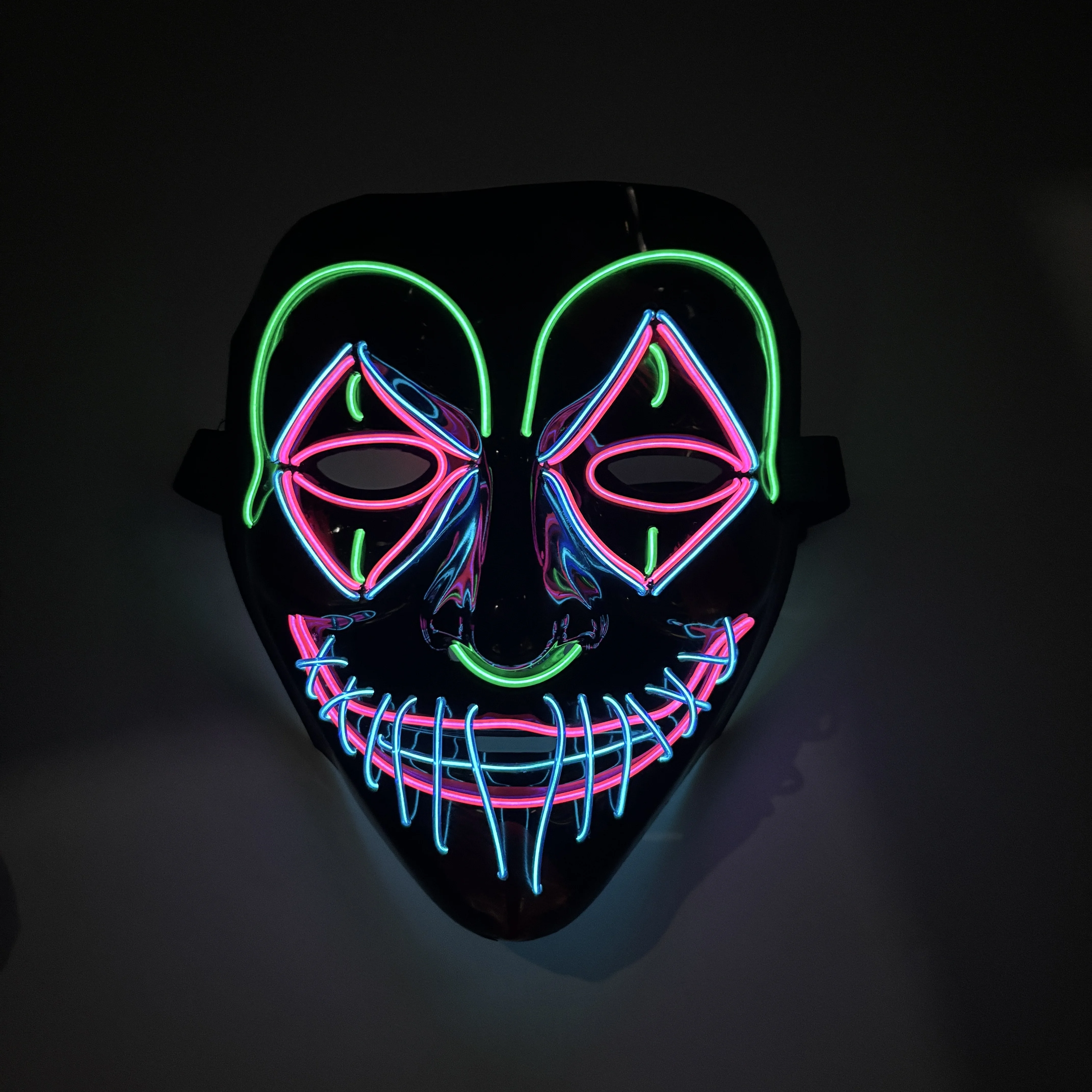 LED Killer Mask Halloween Danc - огляд і ціна Led Purge Mask Halloween