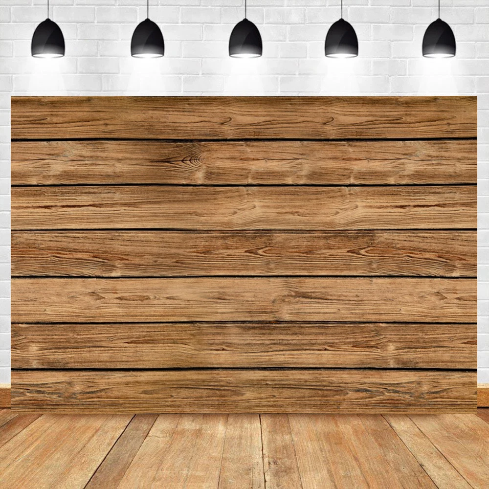 البني لوحة خشبية خلفيات للتصوير الفوتوغرافي استوديو الصور البني الداكن الطابق الدعائم الأطفال صورة الخلفيات تخصيص حجم كبير