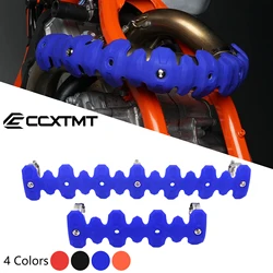 Exhaust Muffler Pipe Heat Shield Guard Protector For Honda CRF250 CRF450 CRFX250 CRFX450 For BETA RR 350 390 430 480 4 STROKE