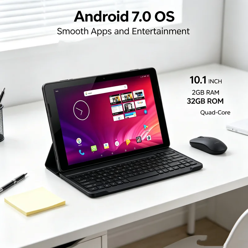 10.1 Inch Android Tablet PC 2 GB RAM 32GB ROM 5