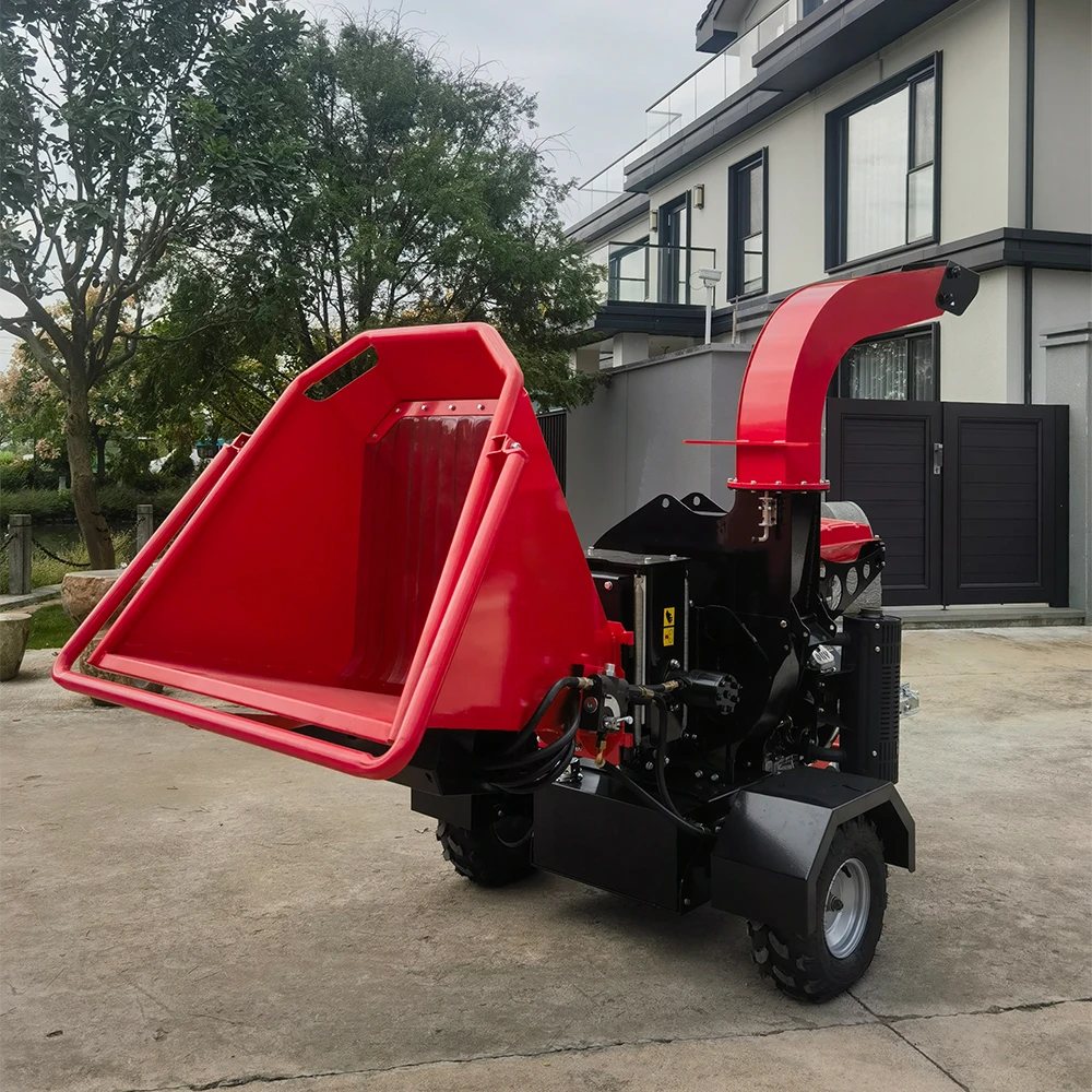 

Woer Industrial diesel Mini Drum Shredder Pto Wood Chipper Machines Shredder Made in China for Sale Blade