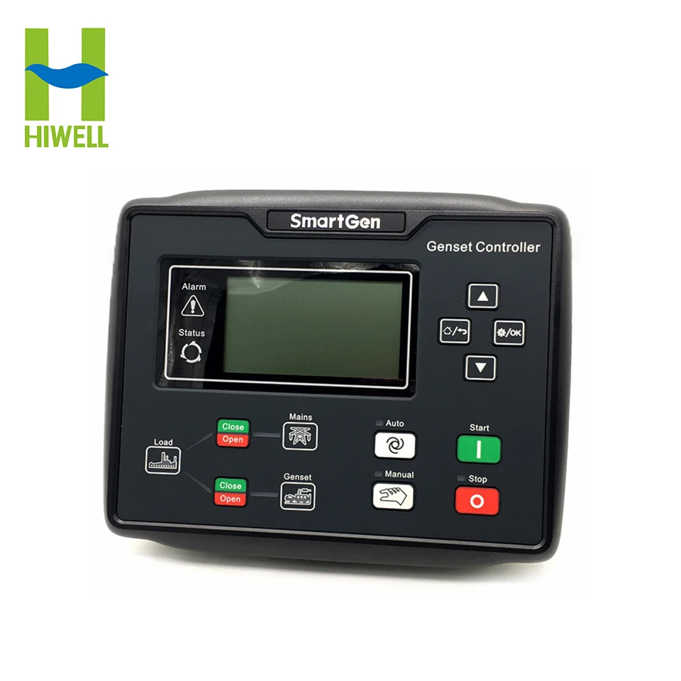 HGM7120N SmartGen Genset Controller AMF Auto Start Control Panel USB RS485 ETHERNET Power Station Automation Monitor Panel