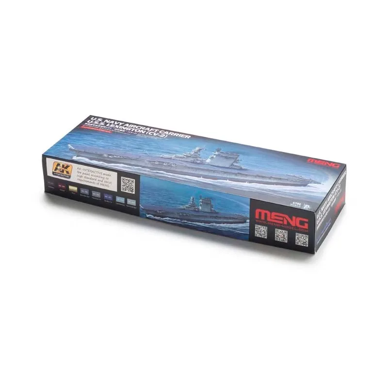 

MENG 1/700 PS-007 U.S. Navy Aircraft Carrier U.S.S. Lexington (CV-2) Military Assembled Scale Model Kit DIY Toy