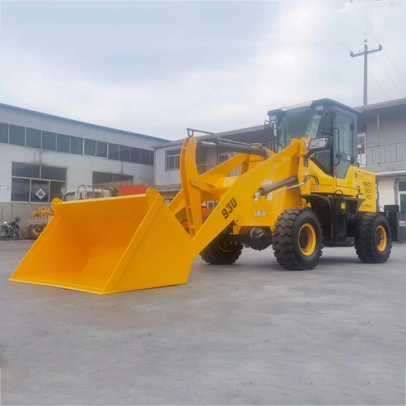 Super-Above Wheel Loader Construction Machinery 2ton 3 Ton 4 Ton 5 Ton Front End Loader with Log Grapple Fork Various Attachment