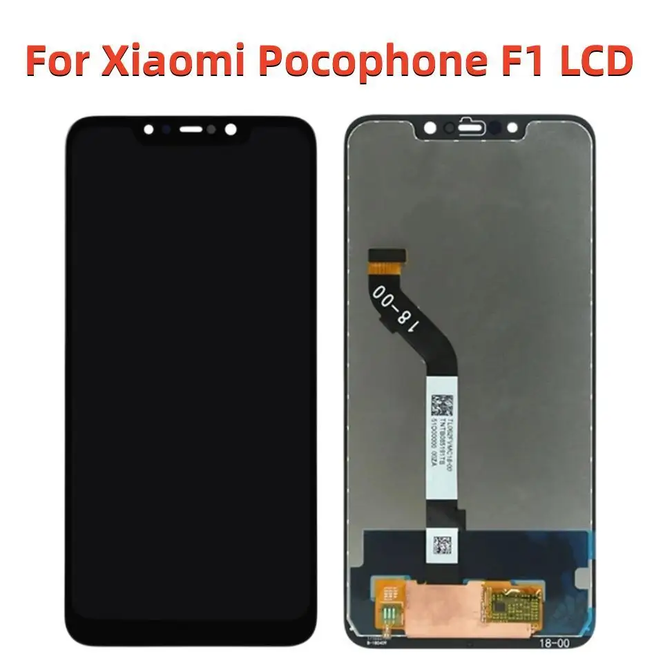 

Original For Xiaomi Pocophone F1 Lcd Display Touch Screen Digitizer Assembly For Xiaomi PocophoneF1 PocoF1 LCD