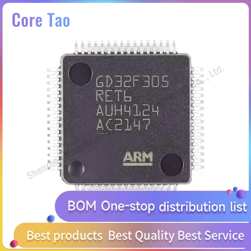 1PCS/LOT  GD32F305RET6 GD32F305 305RET6 LQFP64 Microcontroller chips in stock